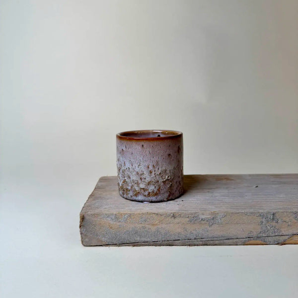 Cache-pot céramique Heva gris rosé