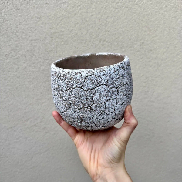 Cache-pot ciment Lava