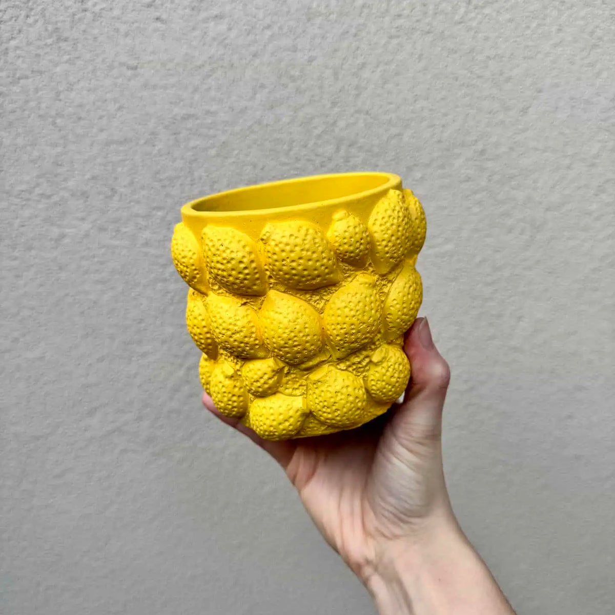 Cache-pot ciment Citrus
