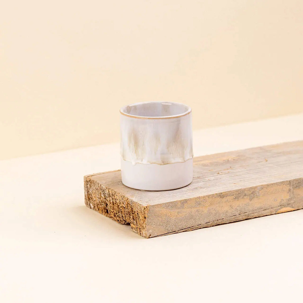 Cache-pot céramique Délia beige