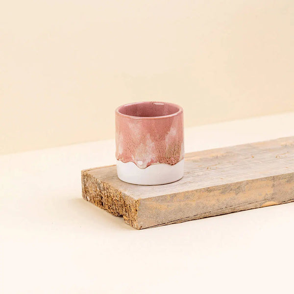 Cache-pot céramique Délia rose