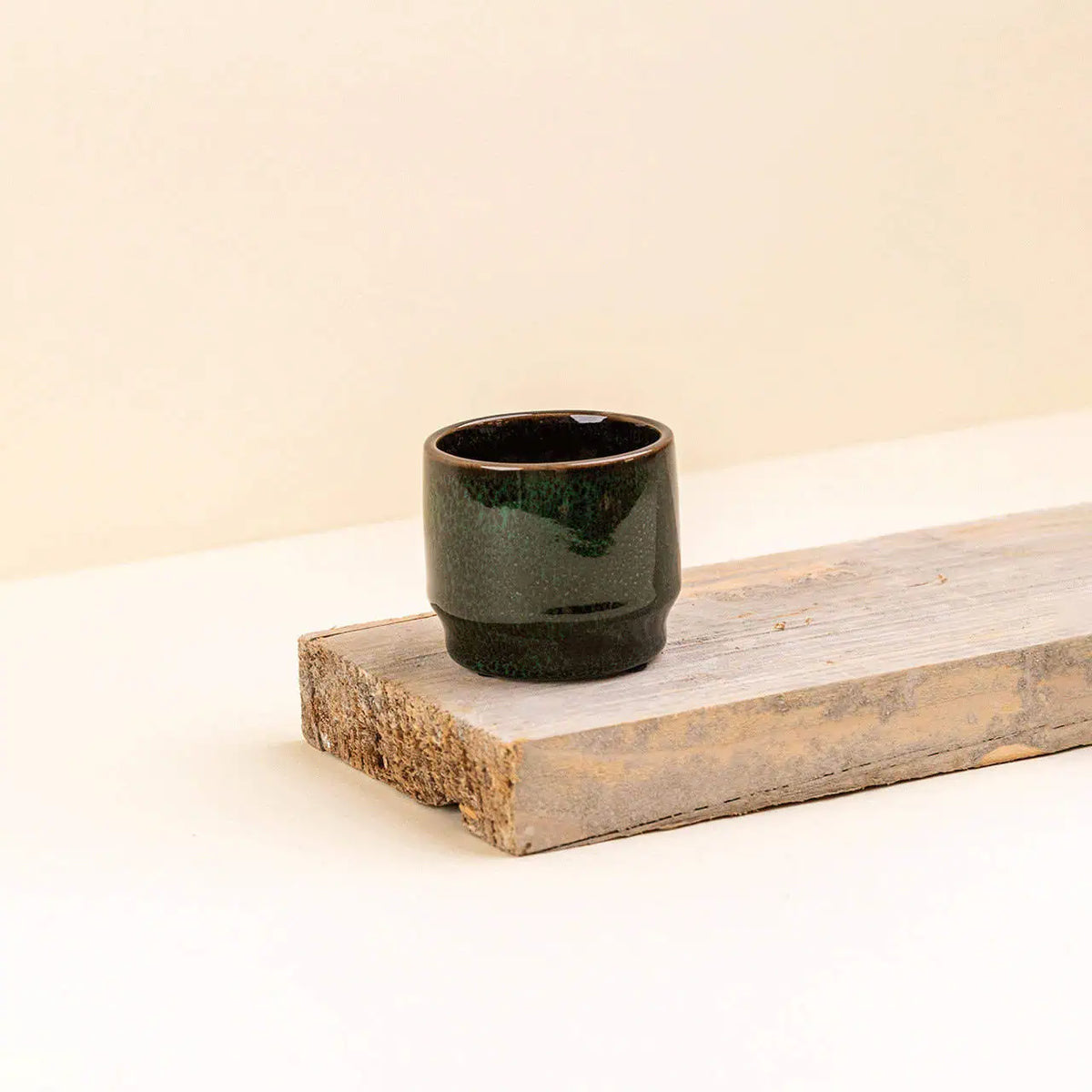 Cache-pot céramique Orion vert