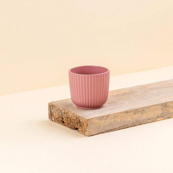 Cache-pot céramique Pyla rose