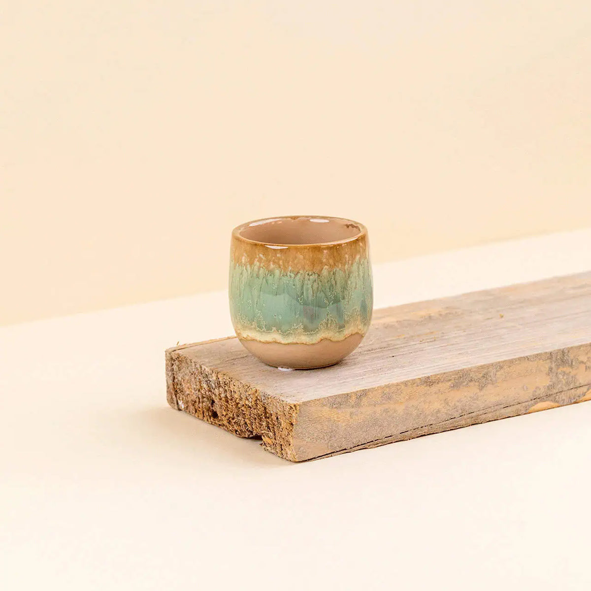 Cache-pot céramique Wavy océan